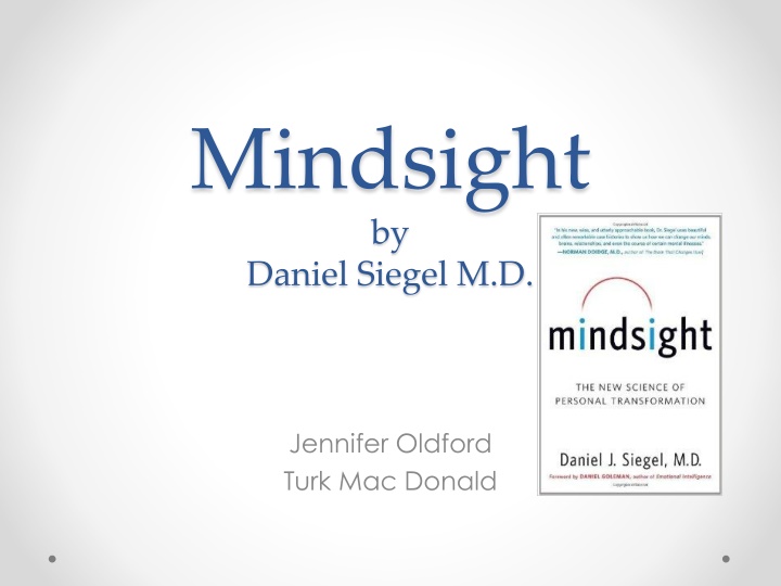 mindsight by daniel siegel m d n.w