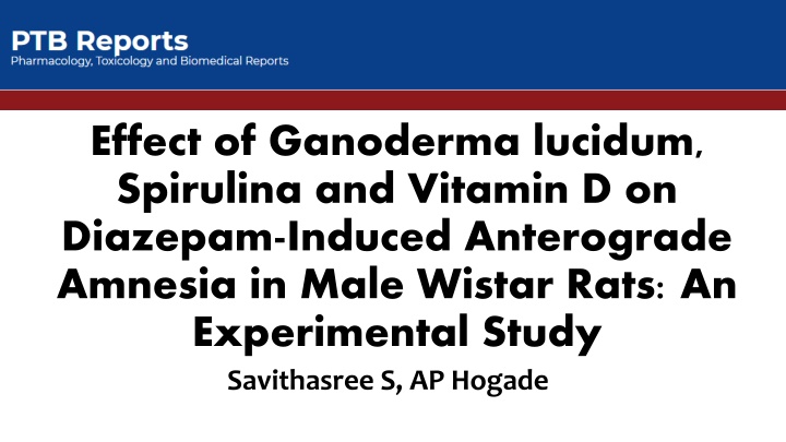 effect of ganoderma lucidum spirulina and vitamin n.w