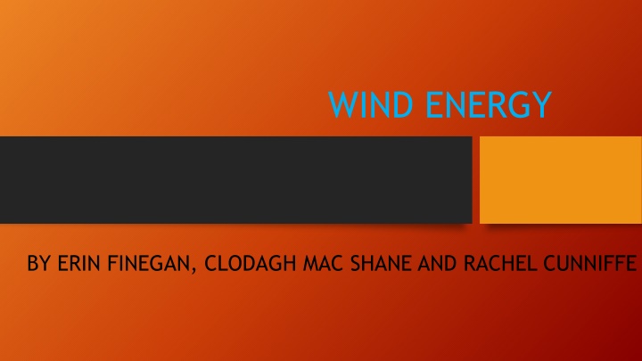 Wind Energy - Clean, Renewable Power Source