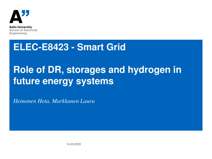elec e8423 smart grid n.w