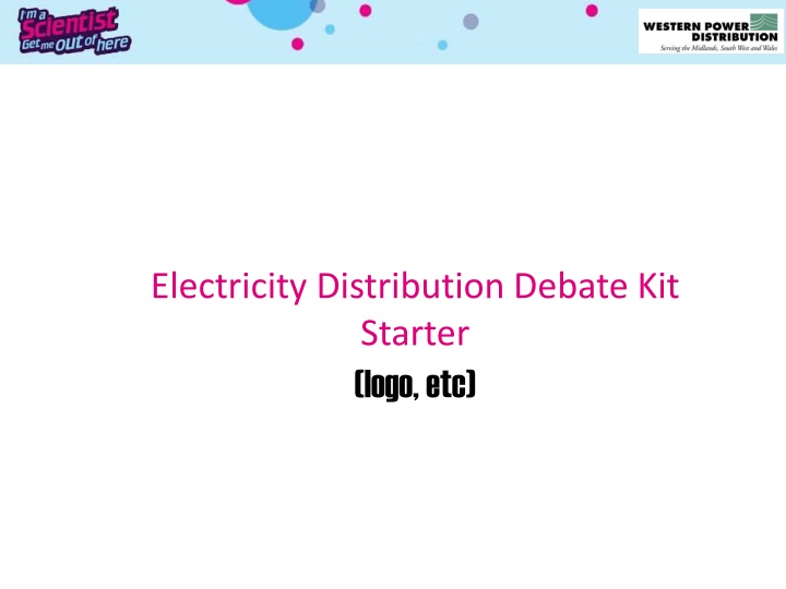 Electricity Distribution Debate Kit - Understanding Energy Consumption and Sources