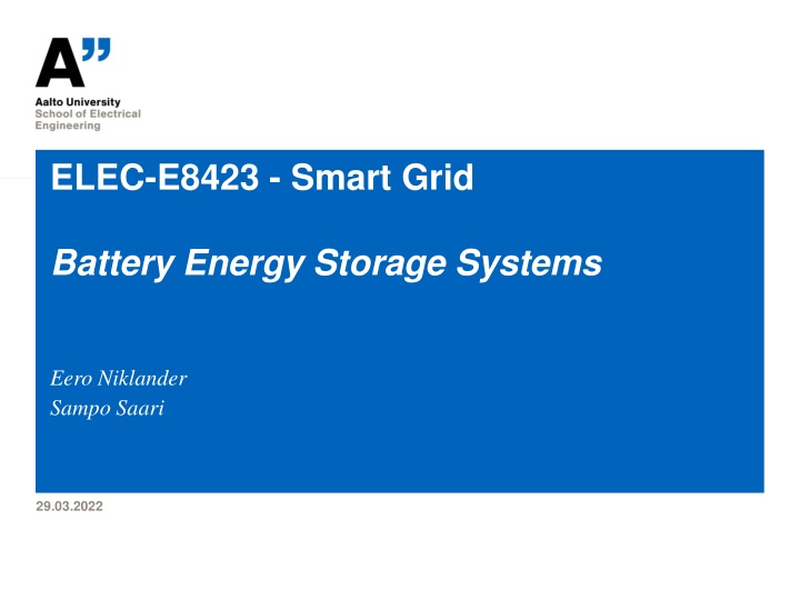 elec e8423 smart grid n.w