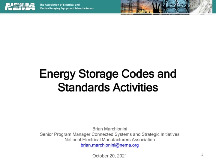 Electrical and Medical Imaging Equipment Manufacturers Standards