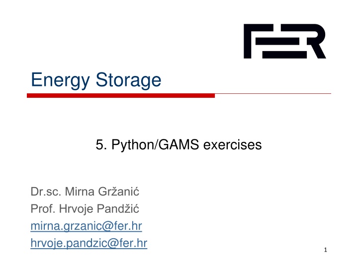 Energy Storage Cost Minimization Problem
