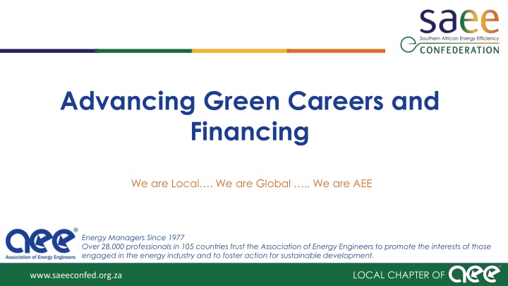 advancing green careers and financing n.w