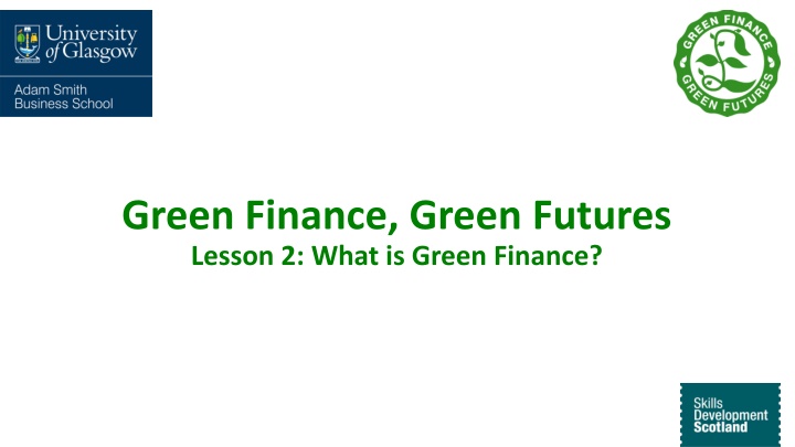 Introduction to Green Finance Strategies