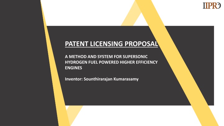 Supersonic Hydrogen Fuel System for Efficient Engines