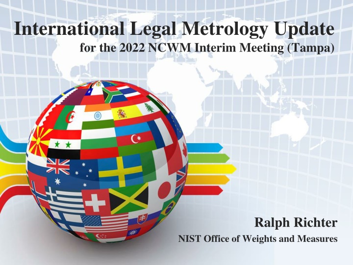 international legal metrology update for the 2022 n.w