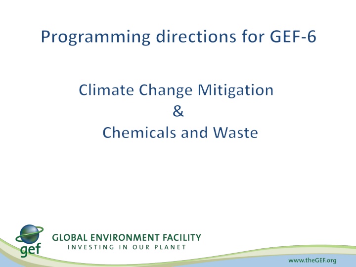 programming directions for gef 6 n.w