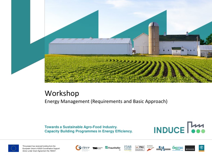 workshop energy management requirements and basic n.w