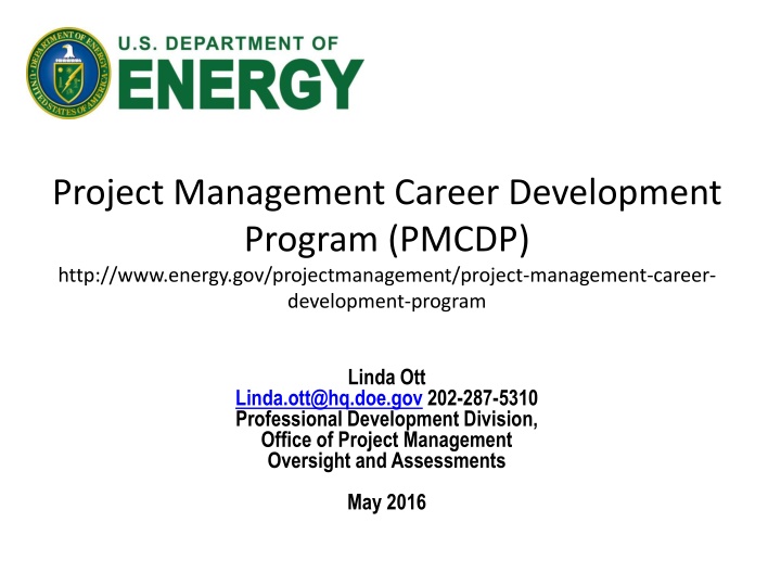 project management career development program n.w
