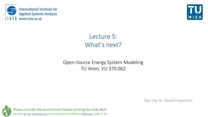 lecture 5 what s next n.w