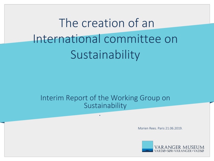 the creation of an international committee n.w