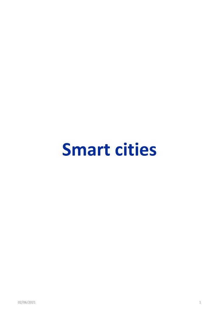 smart cities n.w