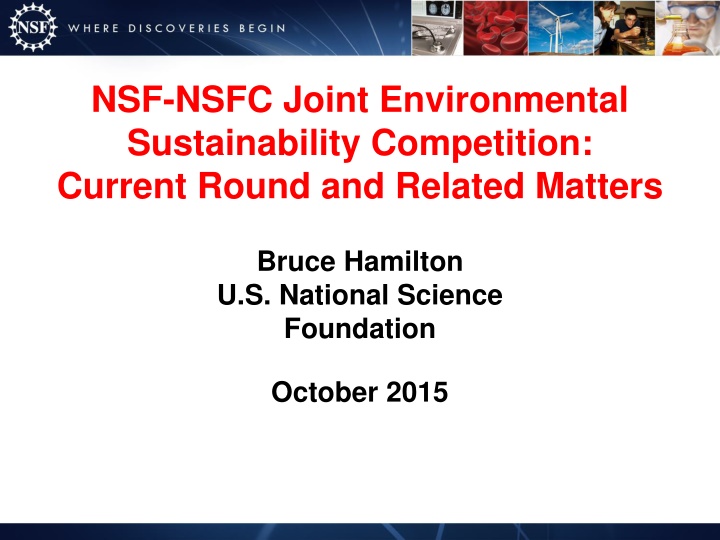 nsf nsfc joint environmental sustainability n.w