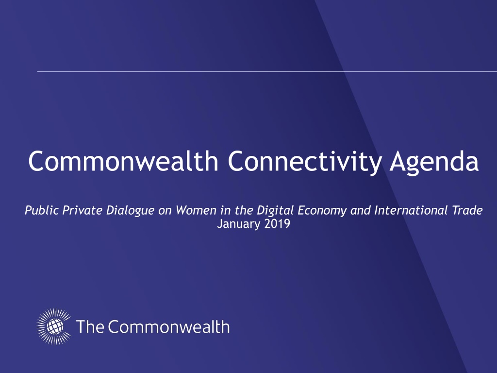 commonwealth connectivity agenda n.w
