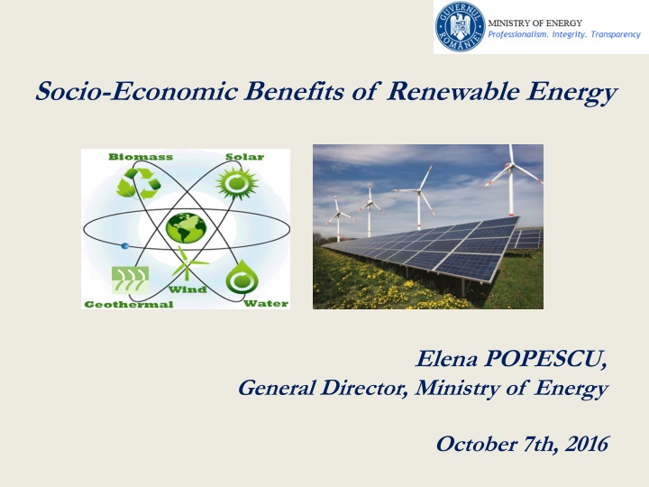 Maximizing Socio-Economic Benefits of Renewable Energy