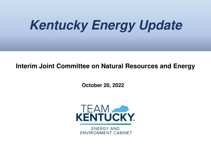 Kentucky Energy Update - Coal Industry Statistics