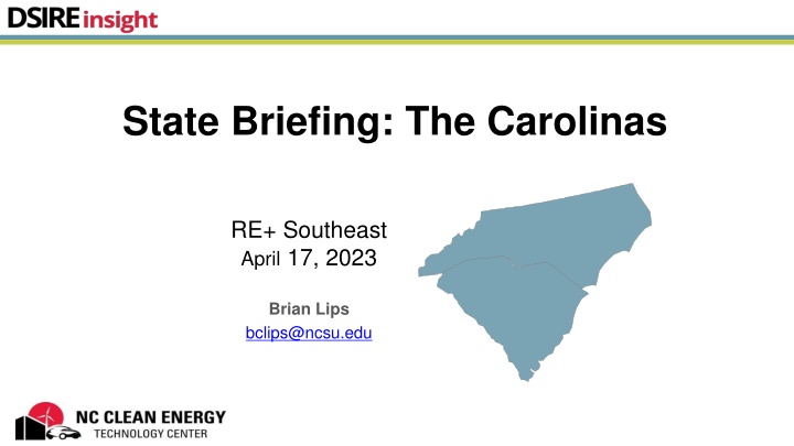 state briefing the carolinas n.w