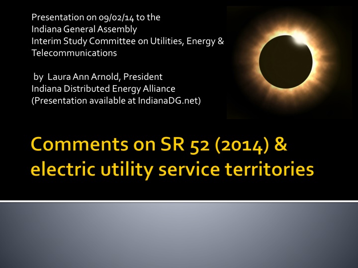 presentation on 09 02 14 to the indiana general n.w