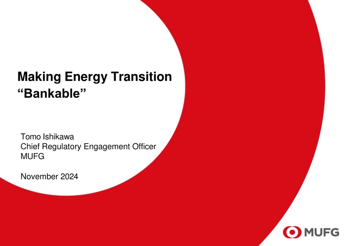making energy transition bankable n.w