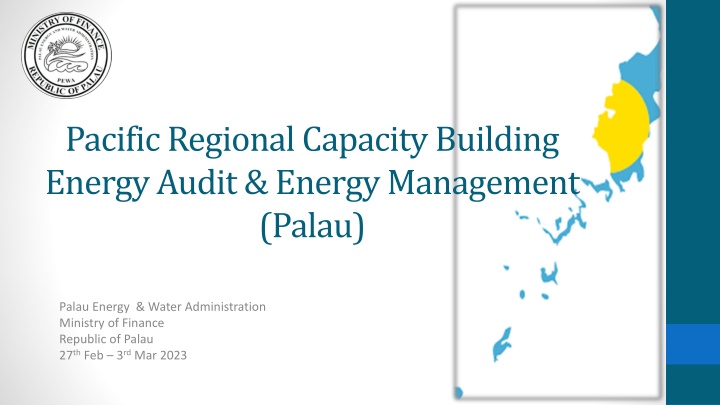 pacific regional capacity building energy audit n.w