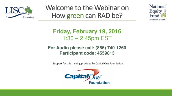 RAD and EPC Intersection for Energy Efficiency