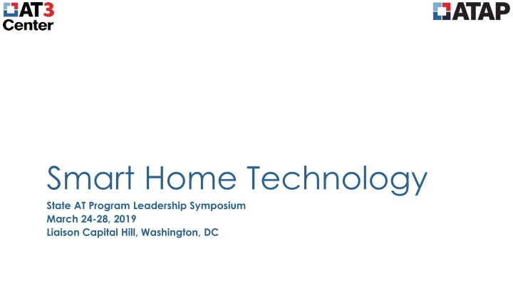 smart home technology state at program leadership n.w
