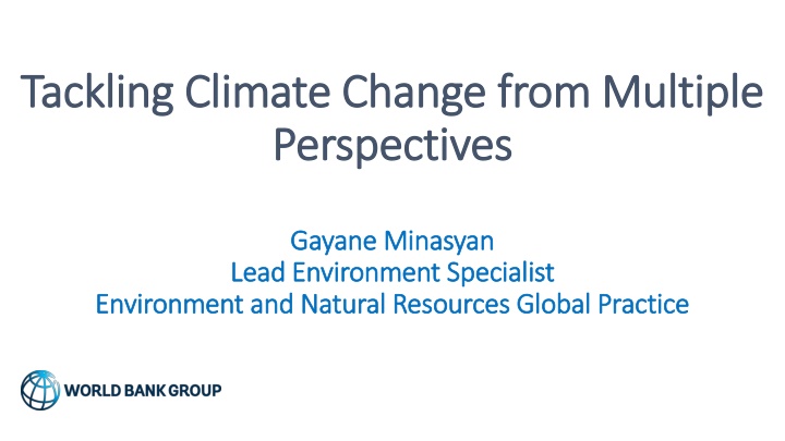Approaches to Climate Change: A Multi-Perspective Insight
