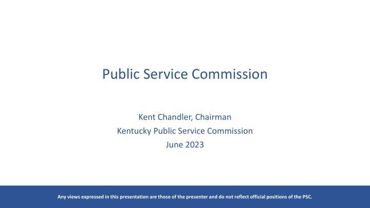 Public Service Commission