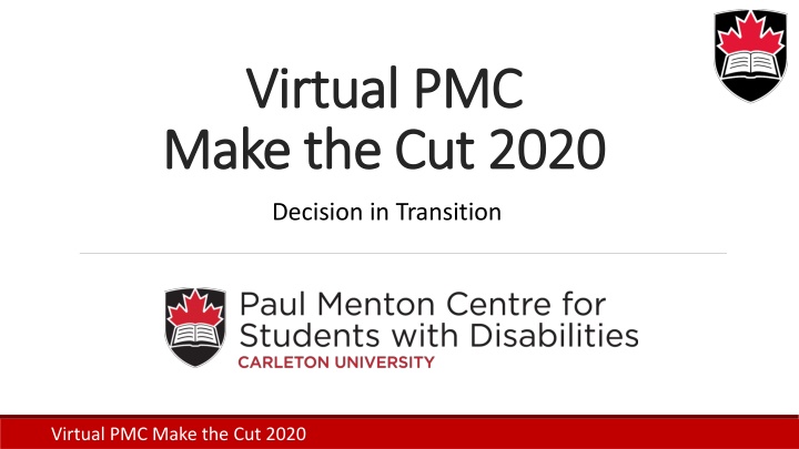 virtual pmc virtual pmc make the cut 2020 make n.w
