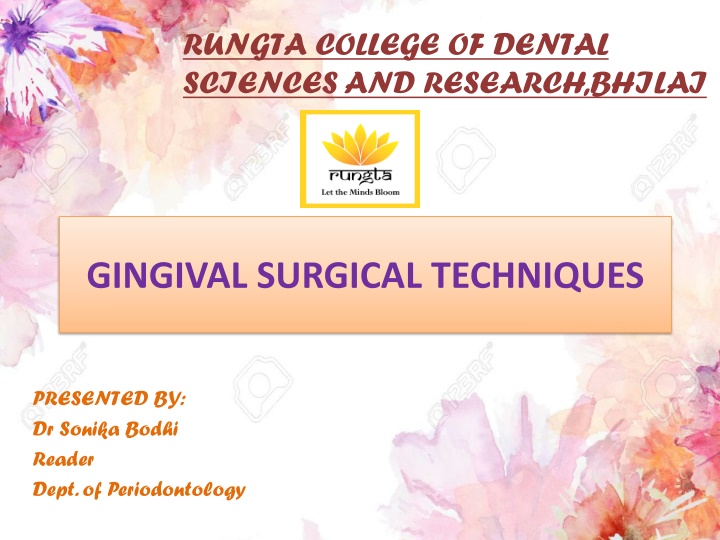 rungta college of dental sciences and research n.w