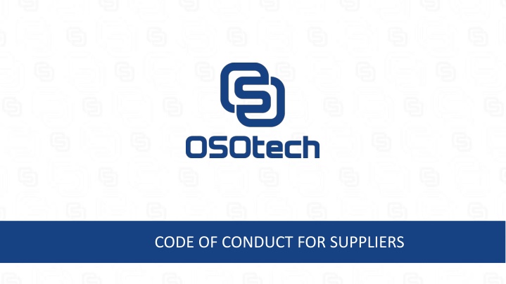 code of conduct for suppliers n.w