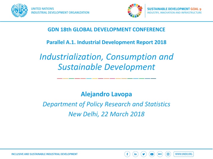 gdn 18th global development conference n.w