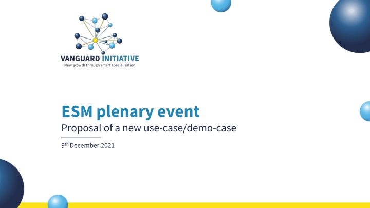 esm plenary event proposal of a new use case demo n.w