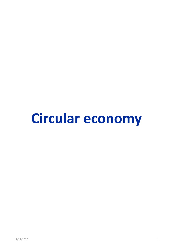 circular economy n.w