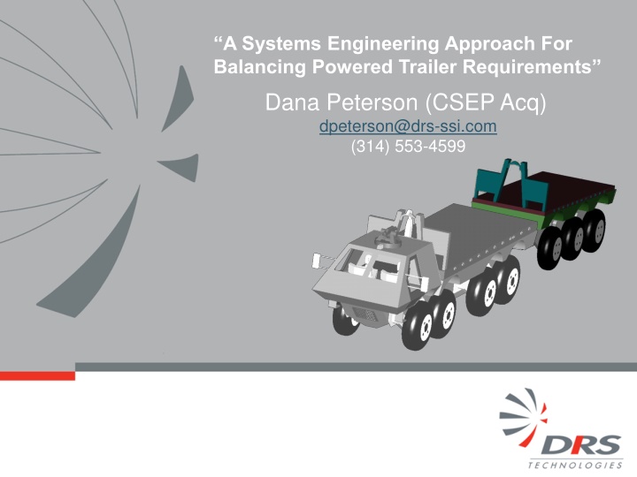 a systems engineering approach for balancing n.w