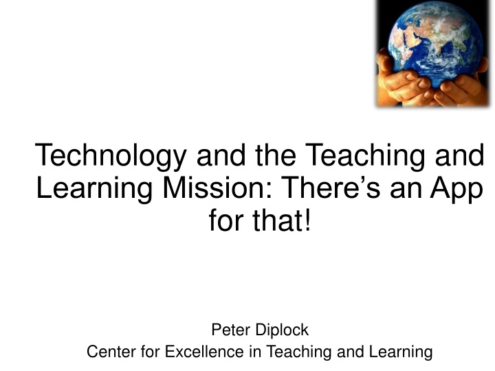 technology and the teaching and learning mission n.w