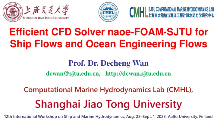Efficient CFD Solver for Ship and Ocean Engineering