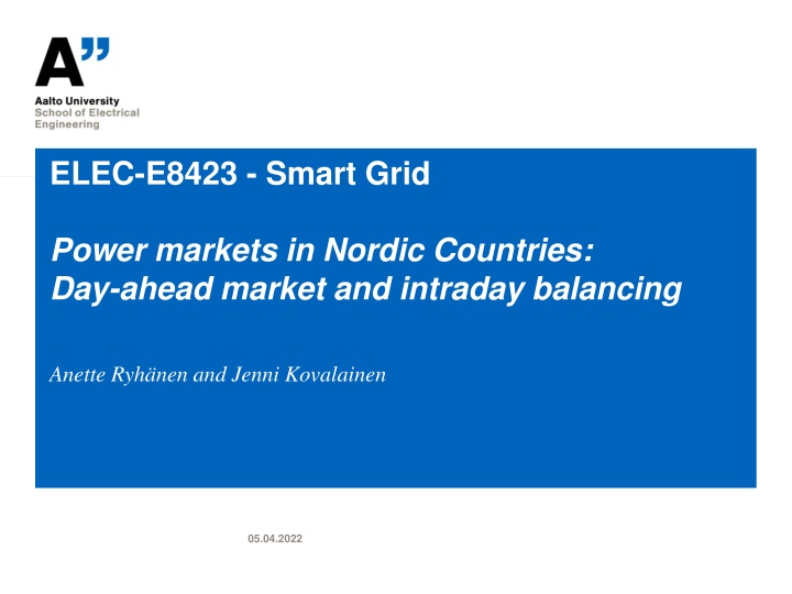 elec e8423 smart grid n.w