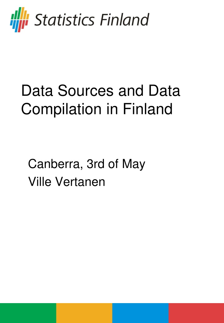 data sources and data compilation in finland n.w
