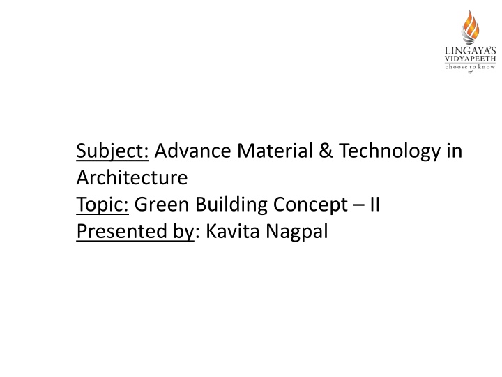 subject advance material technology n.w