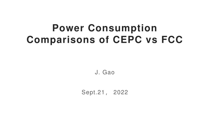 Comparing Power Consumption of CEPC and FCC for High Luminosity Circular Colliders