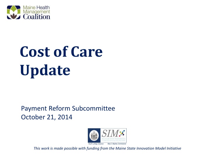 cost of care update n.w