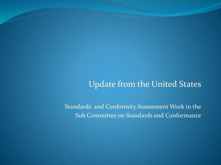 Update from the United States