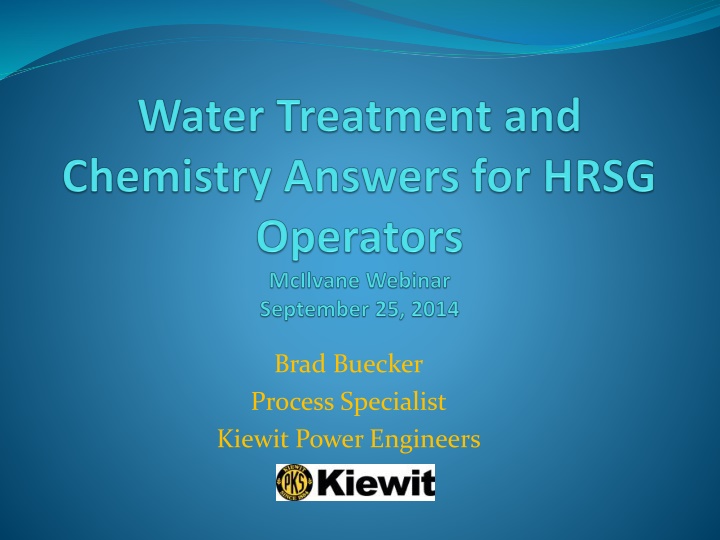 Water Treatment and Chemistry Answers for HRSG Operators