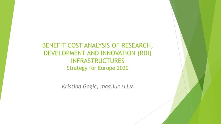 benefit cost analysis of research development n.w