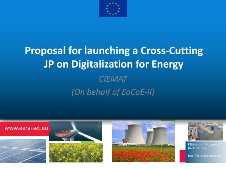 Proposal for launching a Cross-Cutting  JP on Digitalization for Energy