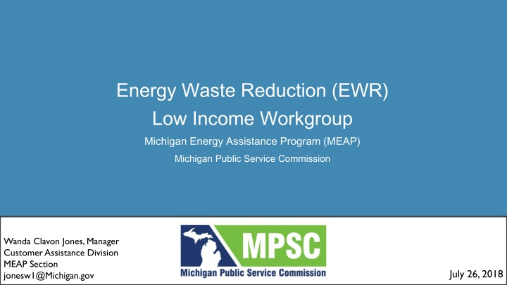 energy waste reduction ewr low income workgroup n.w