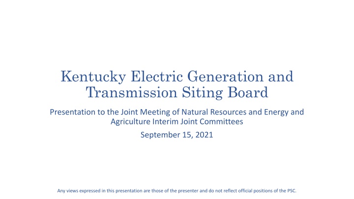 kentucky electric generation and transmission n.w